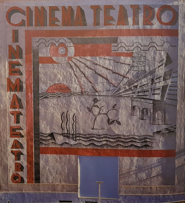Murale del Cinema Teatro, Chiasso, 1935